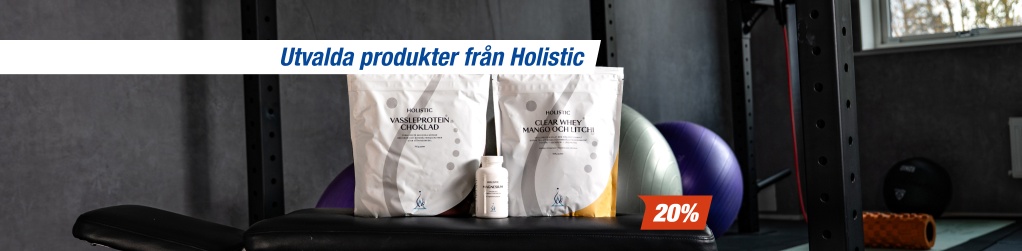 20% på utvalda produkter från Holistic